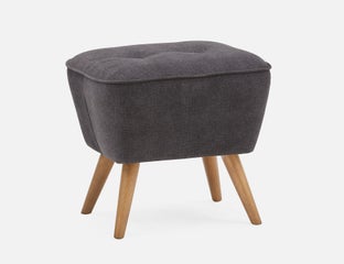 LIV - pouf - Gris foncé