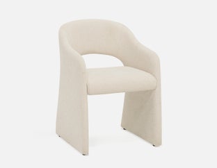 AZROU - chaise de salle à manger moderne minimaliste - Beige