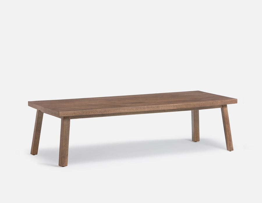 THESSALIA banc en bois de manguier massif vieilli 200 cm rustique undefined