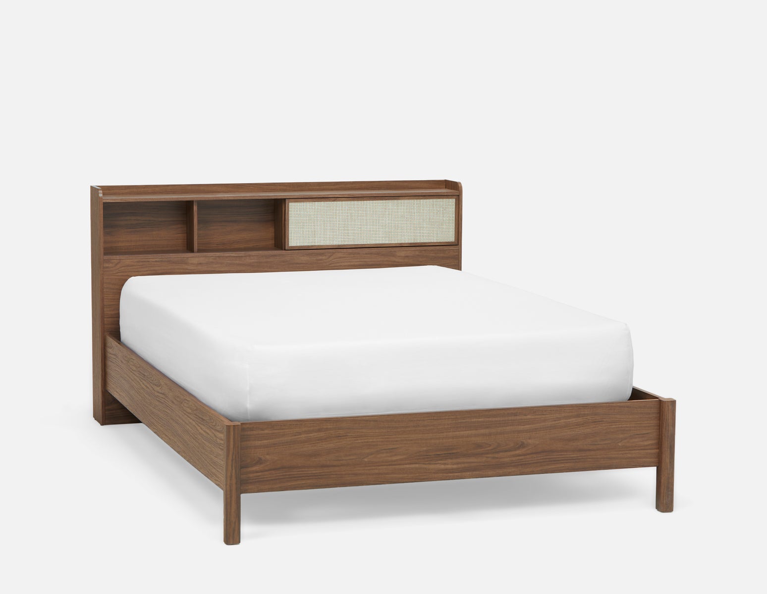 ELLINGTON - grand lit contemporain - Noyer