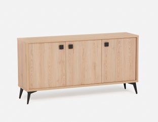 KIERA - buffet moderne du milieu du siècle - Chêne