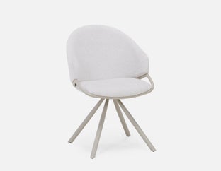 YANO - chaise de salle à manger moderne contemporaine - Beige