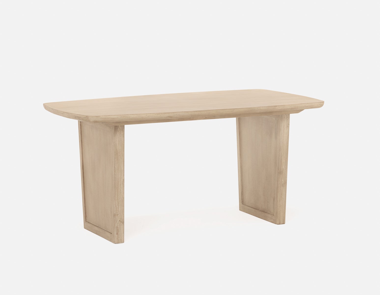 SAHARA solid acacia wood dining table 160 cm undefined