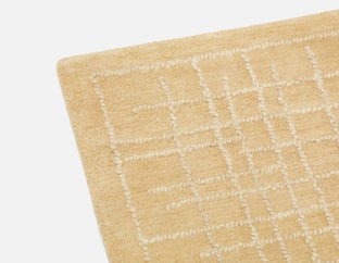 BOREAS - tapis artisanal en laine 10'x12' - Beige