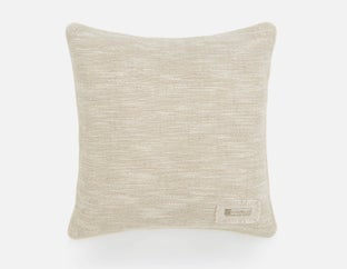 BADAMI - coussin 18" x 18" - Naturel