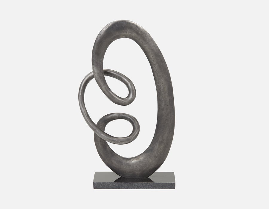 DISPUR sculpture en aluminium 42cm undefined