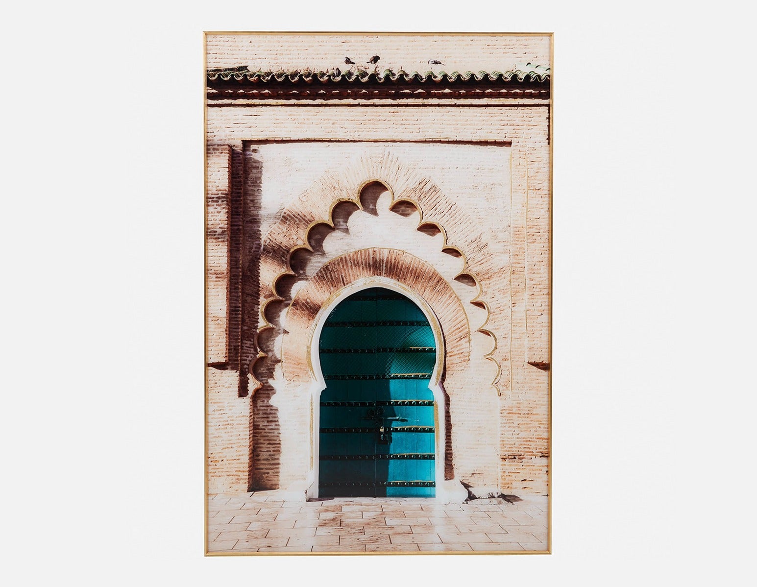 KOUTOUBIA - giclée encadrée 100 cm x 150 cm - Multi