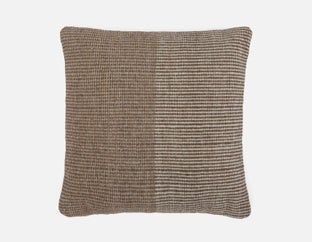 MYAH - recycled wool cushion 45 cm x 45 cm - Natural