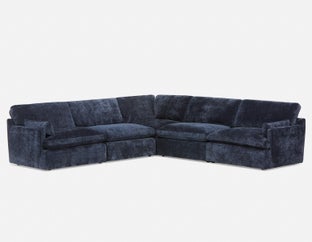 CHABLIS - canapé interchangeable modulaire 5-mcx - Bleu