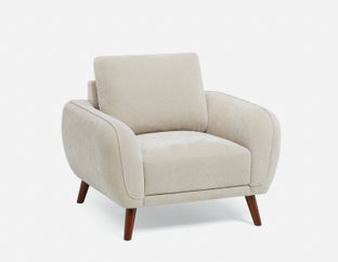 STEF - fauteuil du milieu du siècle - Beige