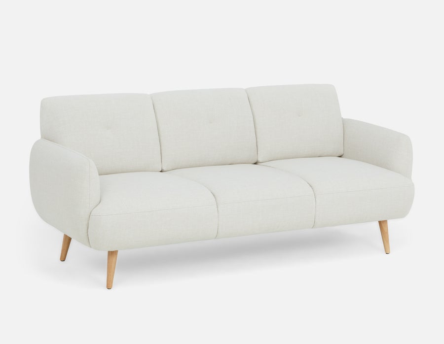 GRANADA mid-century modern 3-seater sofa undefined