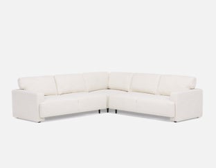 ARTHUR - canapé d'angle moderne - Beige
