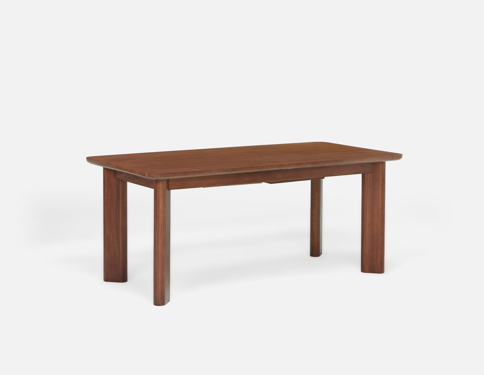PALMO - table à rallonges rétro-moderne 180 cm à 260 cm - Noyer