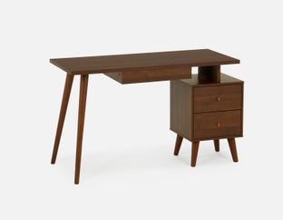 CONNOR - bureau 127 cm - Noyer
