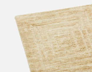 ASTERIA - knitted polyester rug 8'x10' - Beige