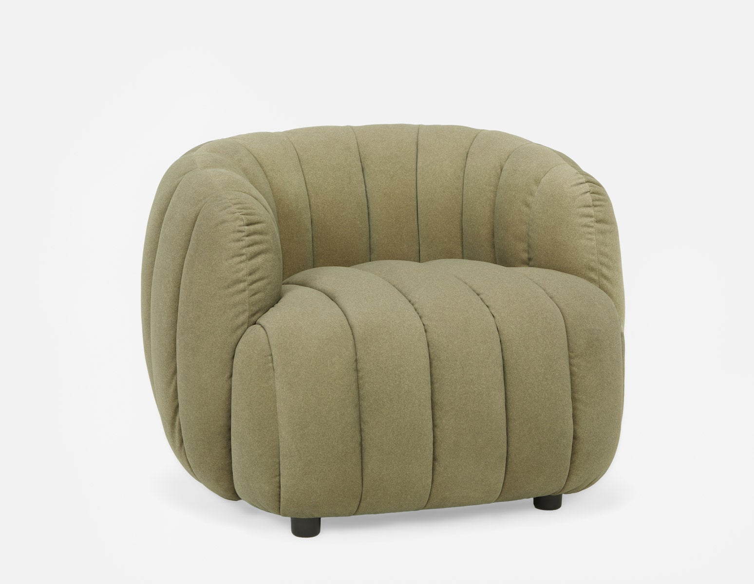 ALDI - modern retro accent chair - Green