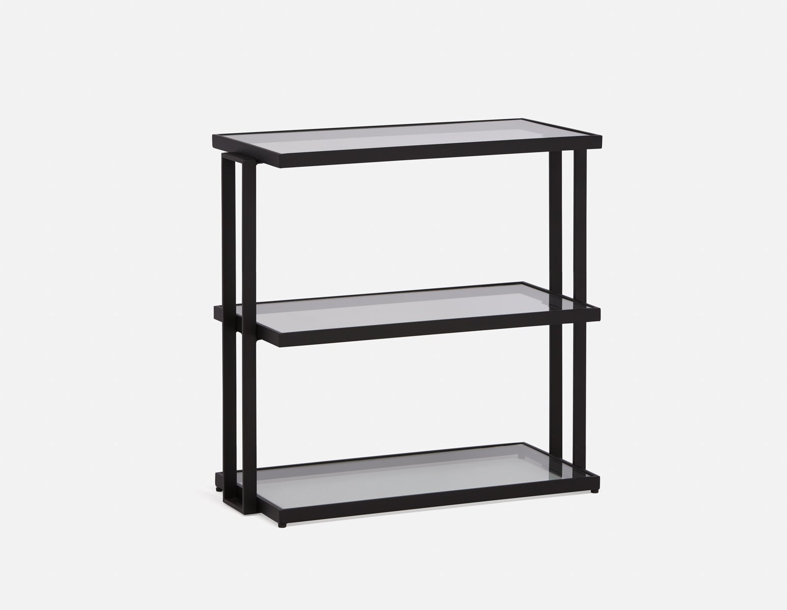 AGLAYA 3-Tier tempered Glass Shelves 84cm undefined