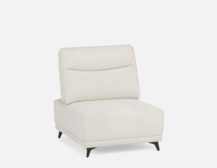 SIMON accent chair with adjustable backrest undefined