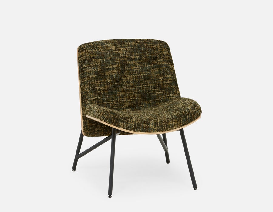 STEPHANE contemporary accent bentwood chair undefined