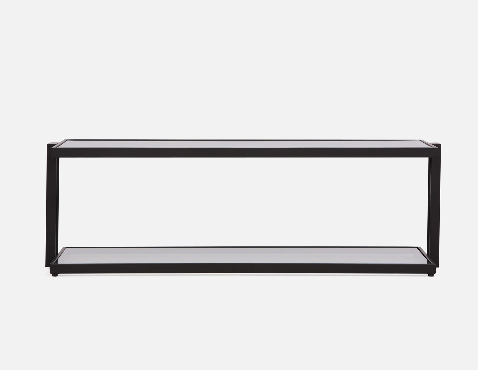 AGLAYA iron coffee table with tempered glass undefined