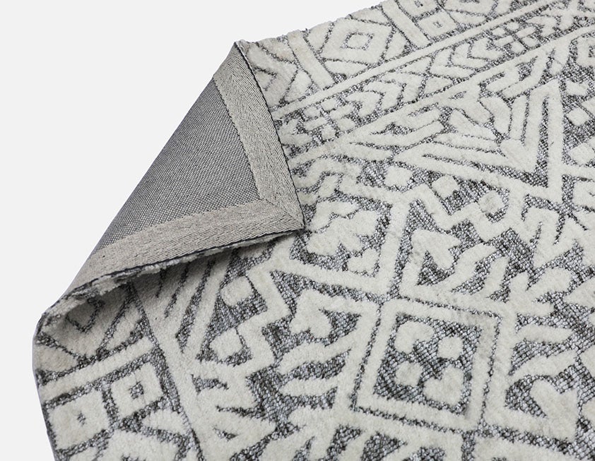 MILT tapis tricoté en polyester 305 cm x 366 cm undefined