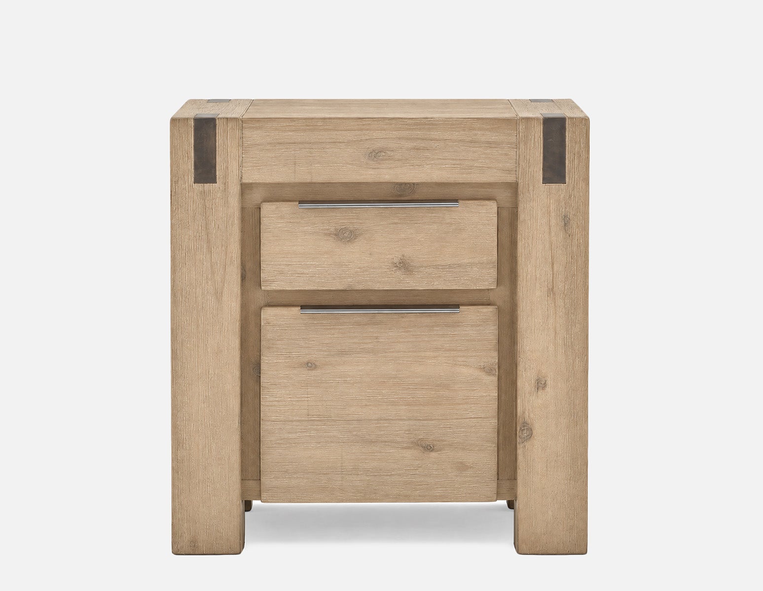 BREMEN modern farmhouse acacia wood nightstand undefined