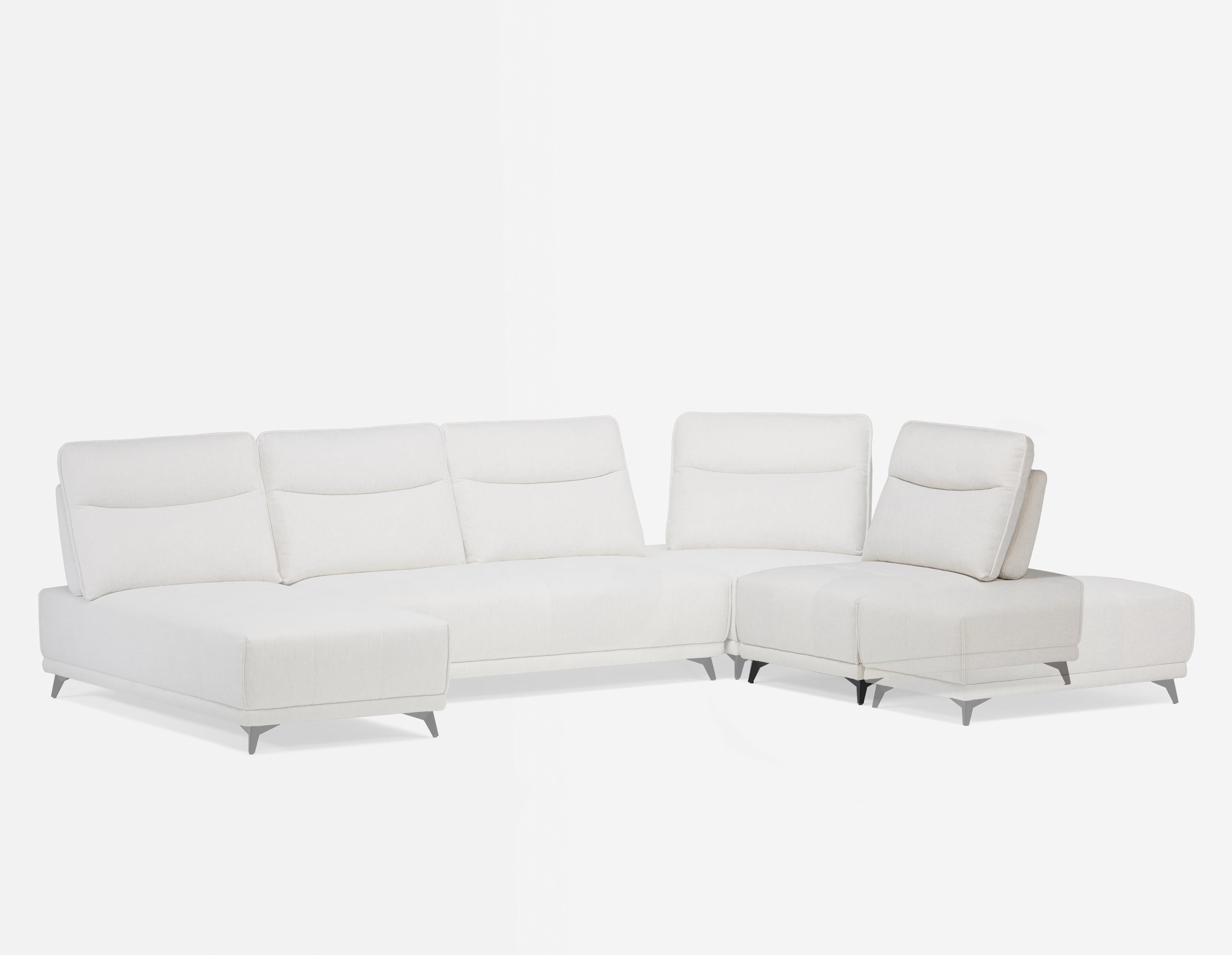 SIMON accent chair with adjustable backrest undefined