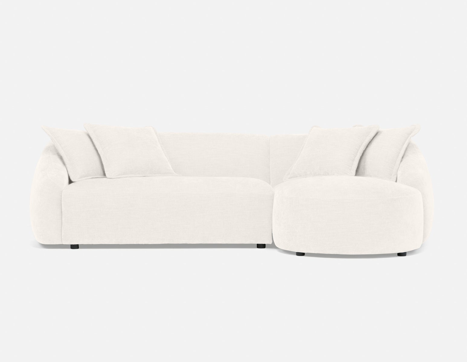 DOYER modern right-facing sectional sofa undefined