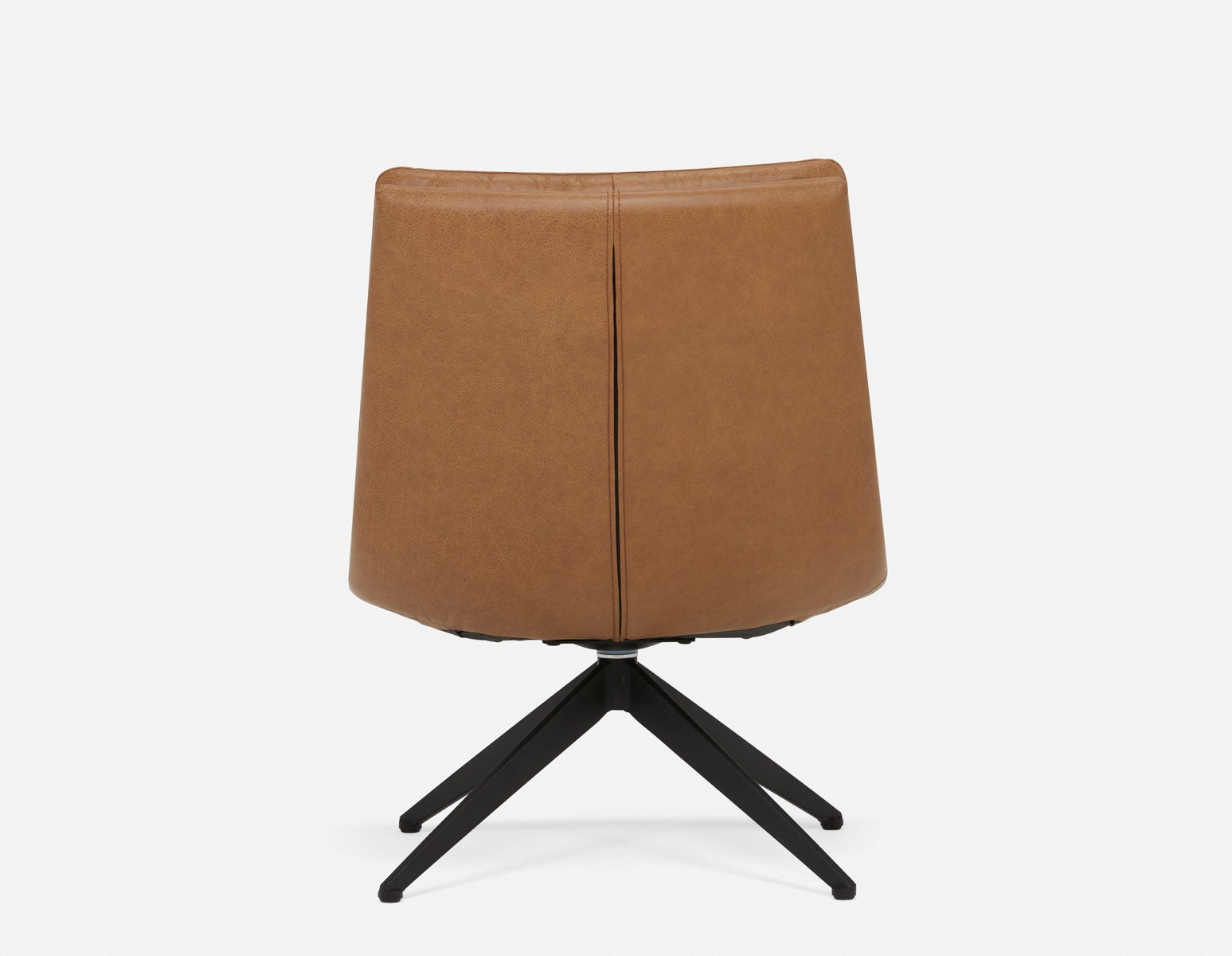 DORADA 100% leather swivel armchair undefined