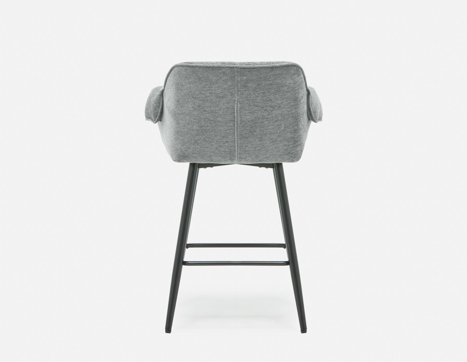 RALPH mid-century upholstered counter stool 66cm undefined