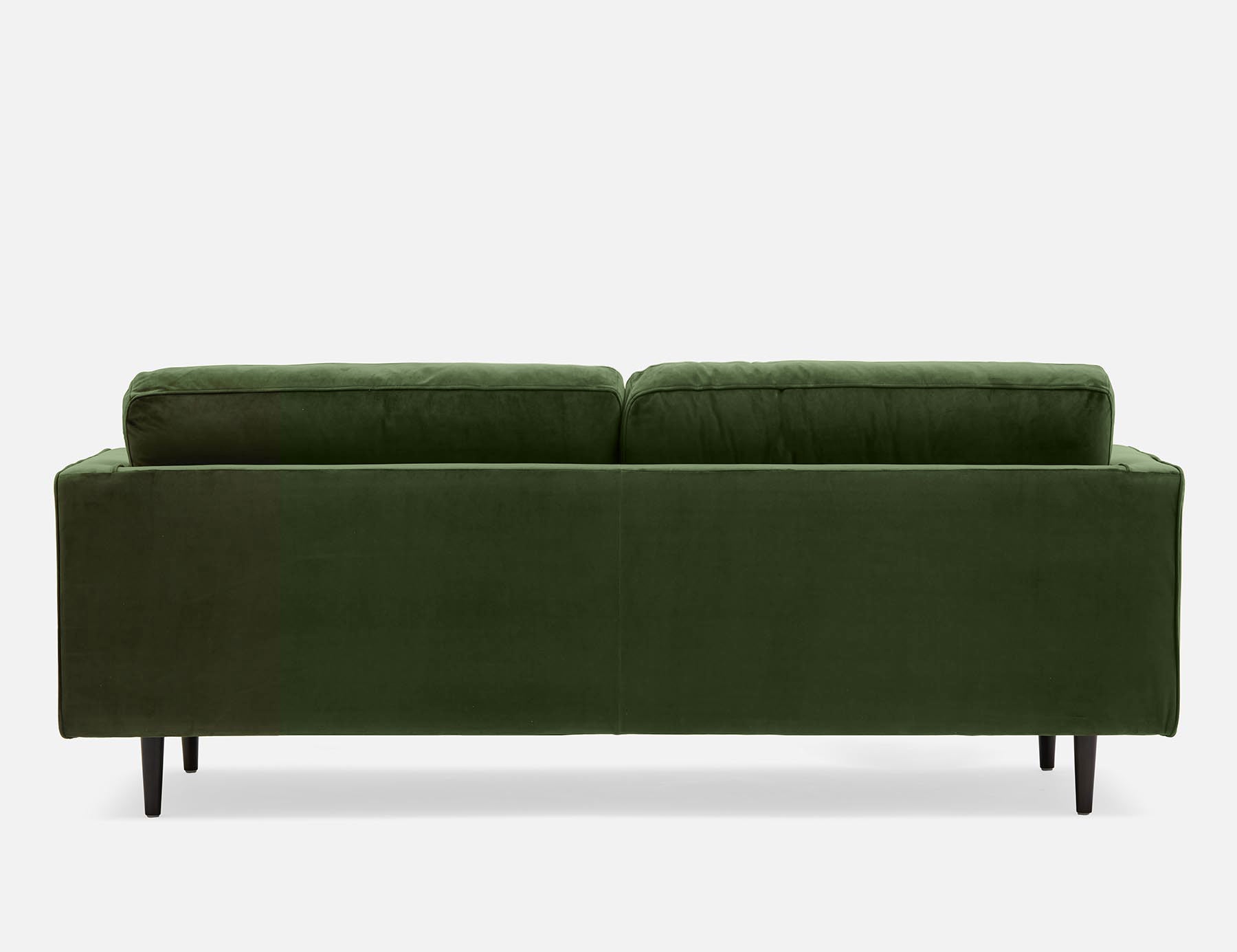 KINSEY velvet 3-seater sofa undefined