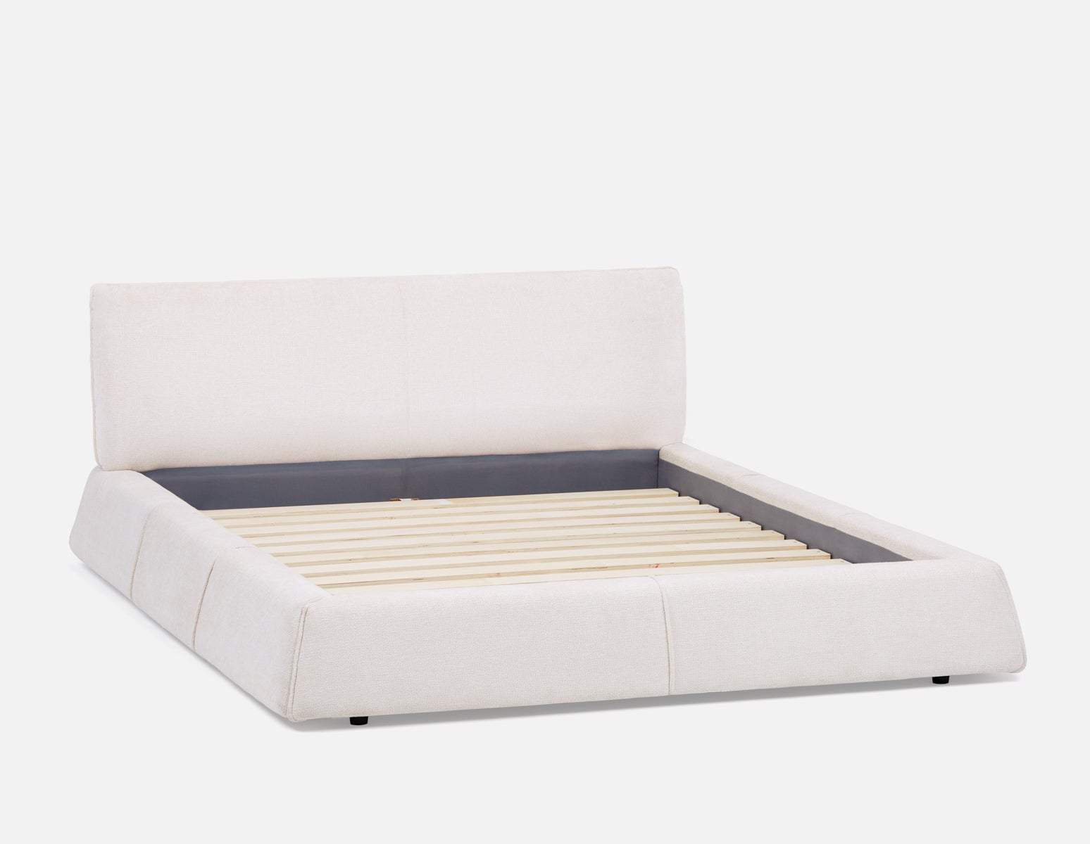 TESSA modern contemporary upholstered king size bed undefined