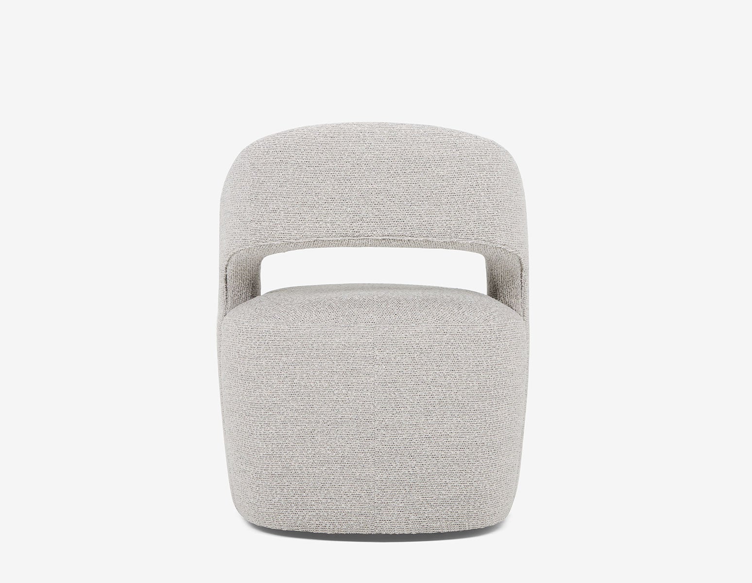 TIVOLI modern contemporary dining chair on casters undefined