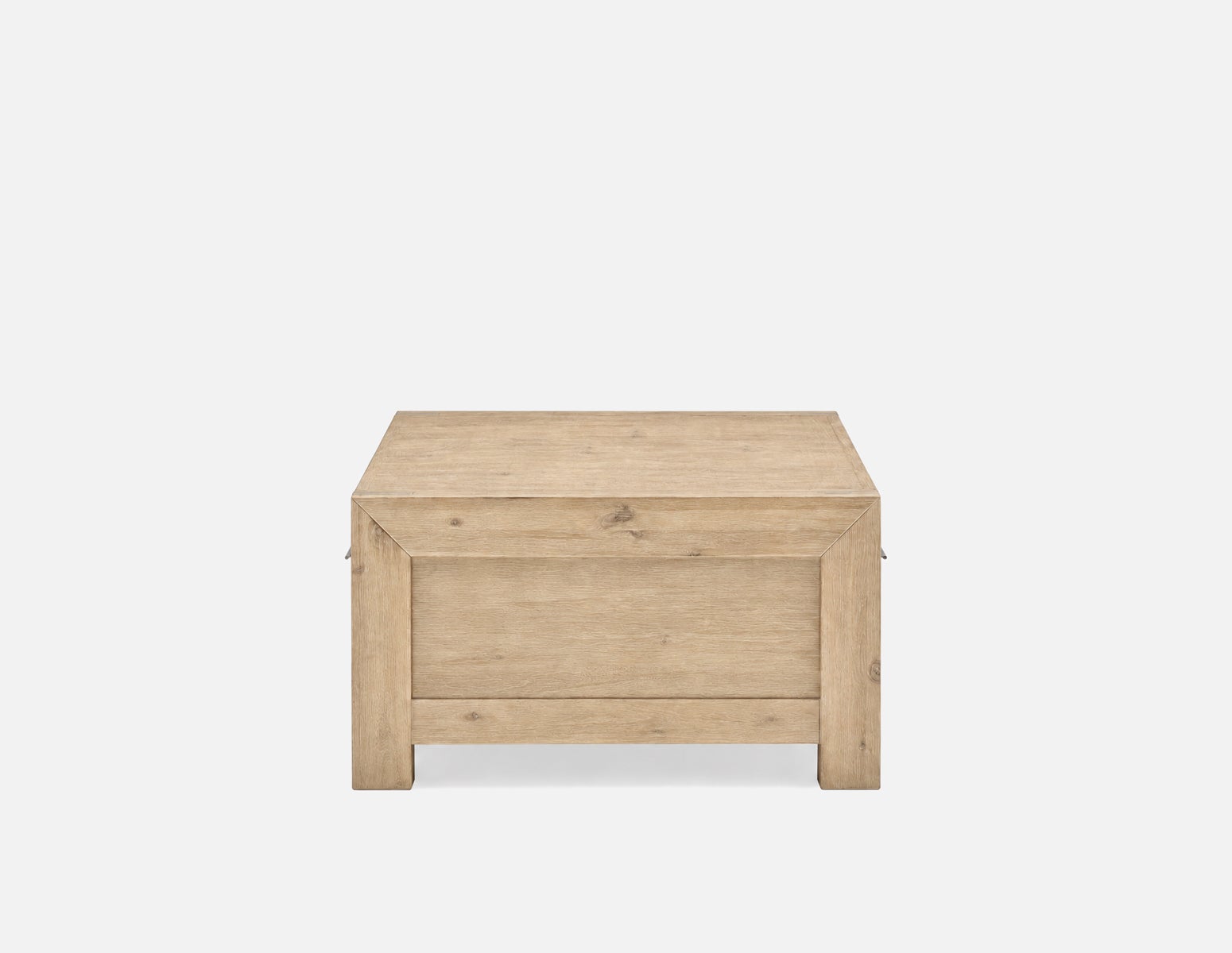 BREMEN table basse en bois d'acacia avec tiroirs campagnard moderne undefined