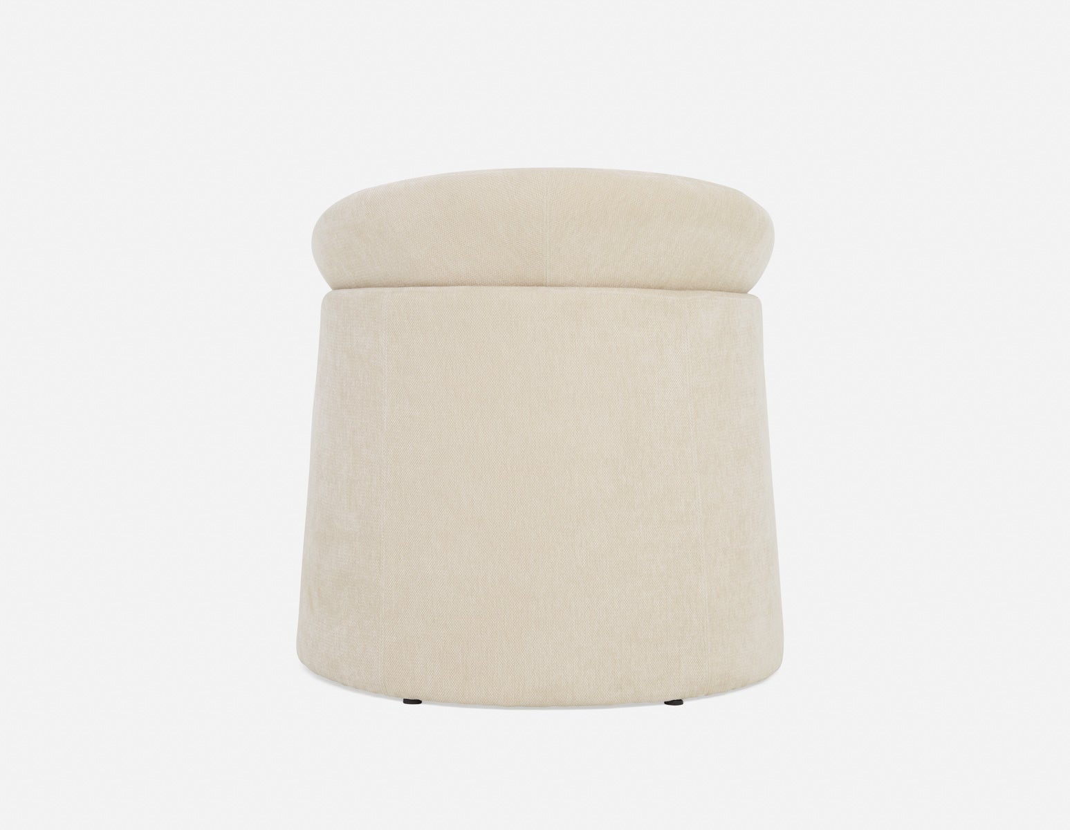 HANCHA modern accent chair with ottoman undefined