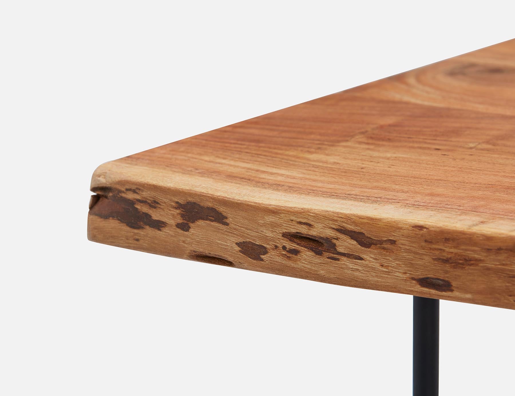 RENO solid acacia large wood dining table 210 cm undefined