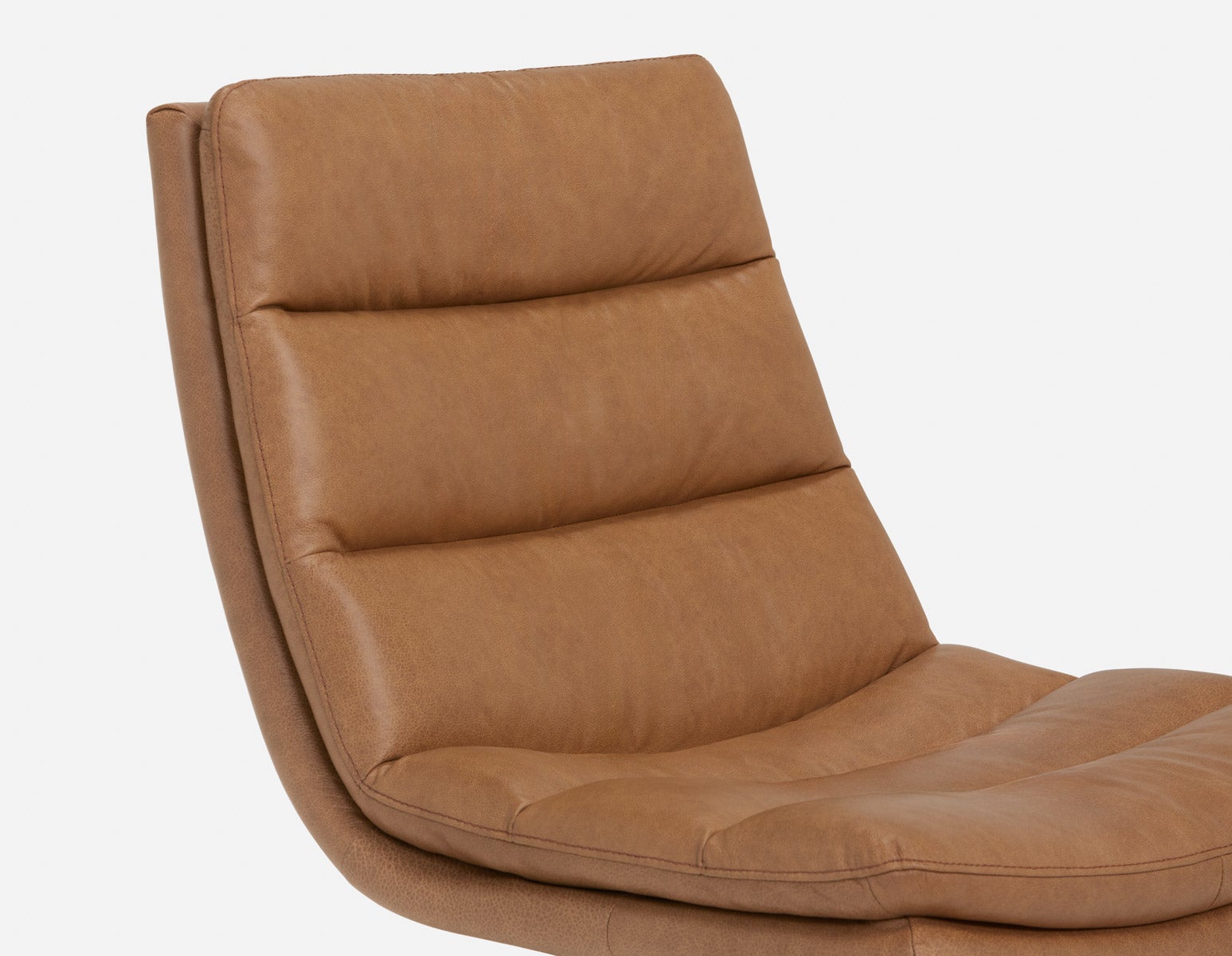 DORADA 100% leather swivel armchair undefined