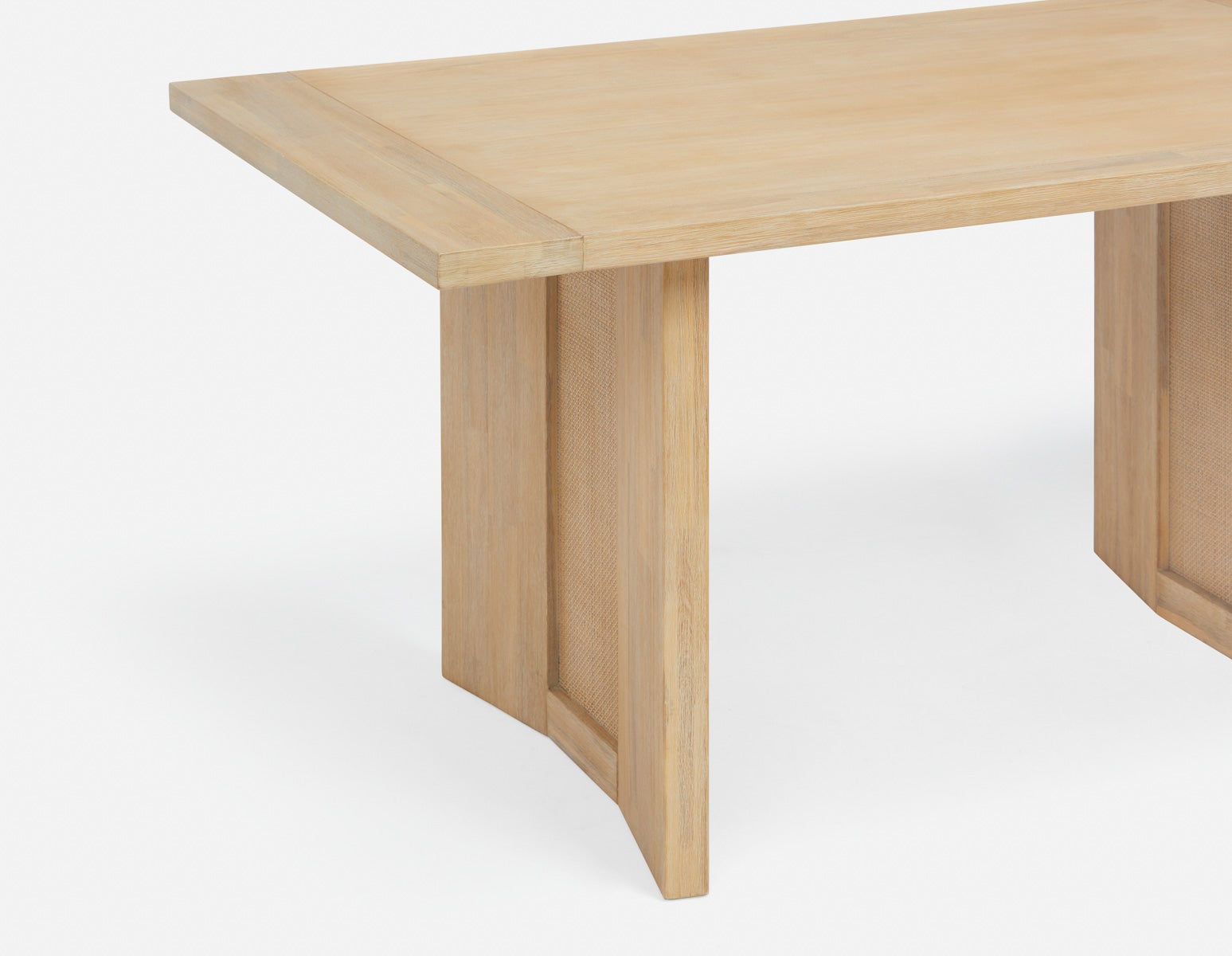 GILLIS modern farmhouse acacia wood dining table 160 cm undefined