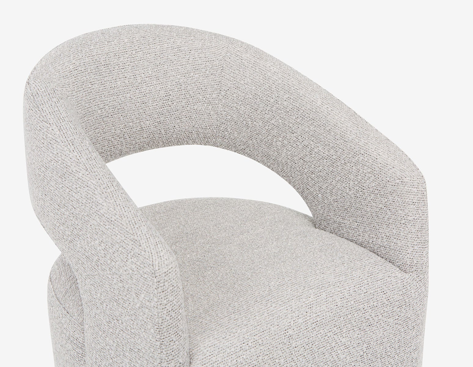 TIVOLI modern contemporary dining chair on casters undefined