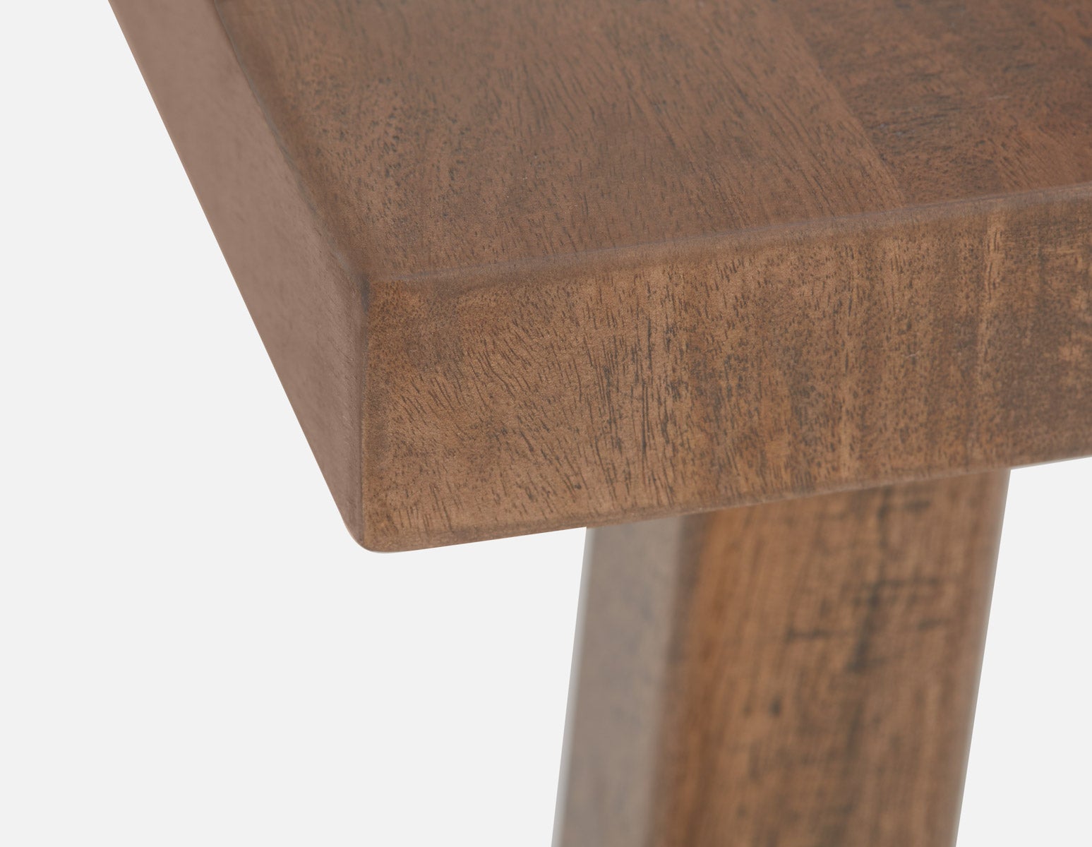 THESSALIA table de salle à manger en bois de manguier massif vieilli 200 cm rustique undefined