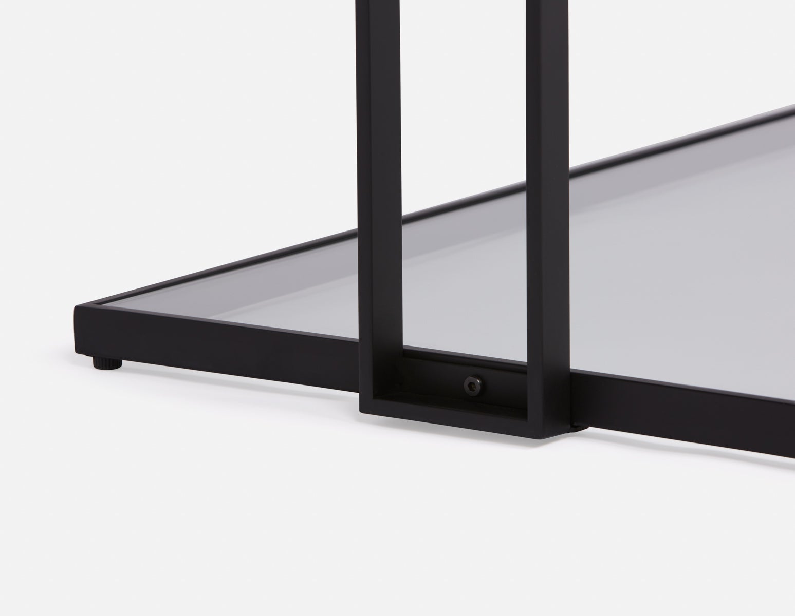 AGLAYA iron coffee table with tempered glass undefined