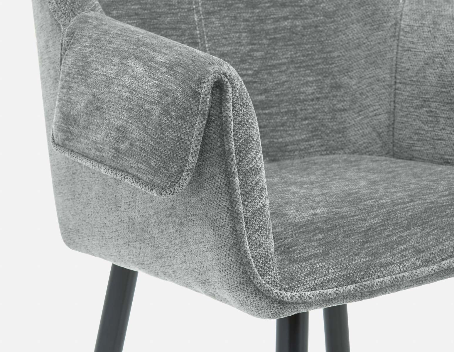 RALPH mid-century upholstered counter stool 66cm undefined