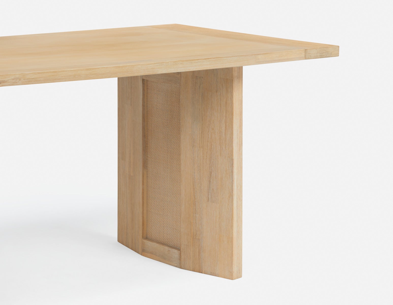 GILLIS modern farmhouse acacia wood dining table 160 cm undefined