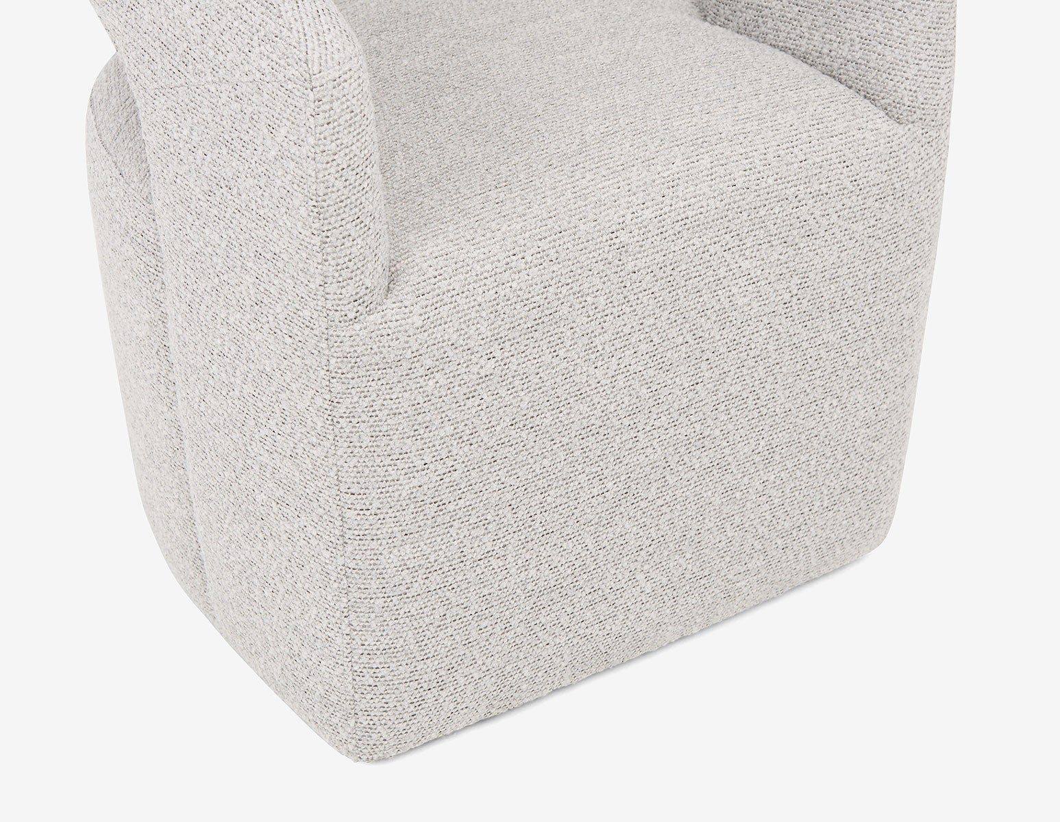 TIVOLI modern contemporary dining chair on casters undefined