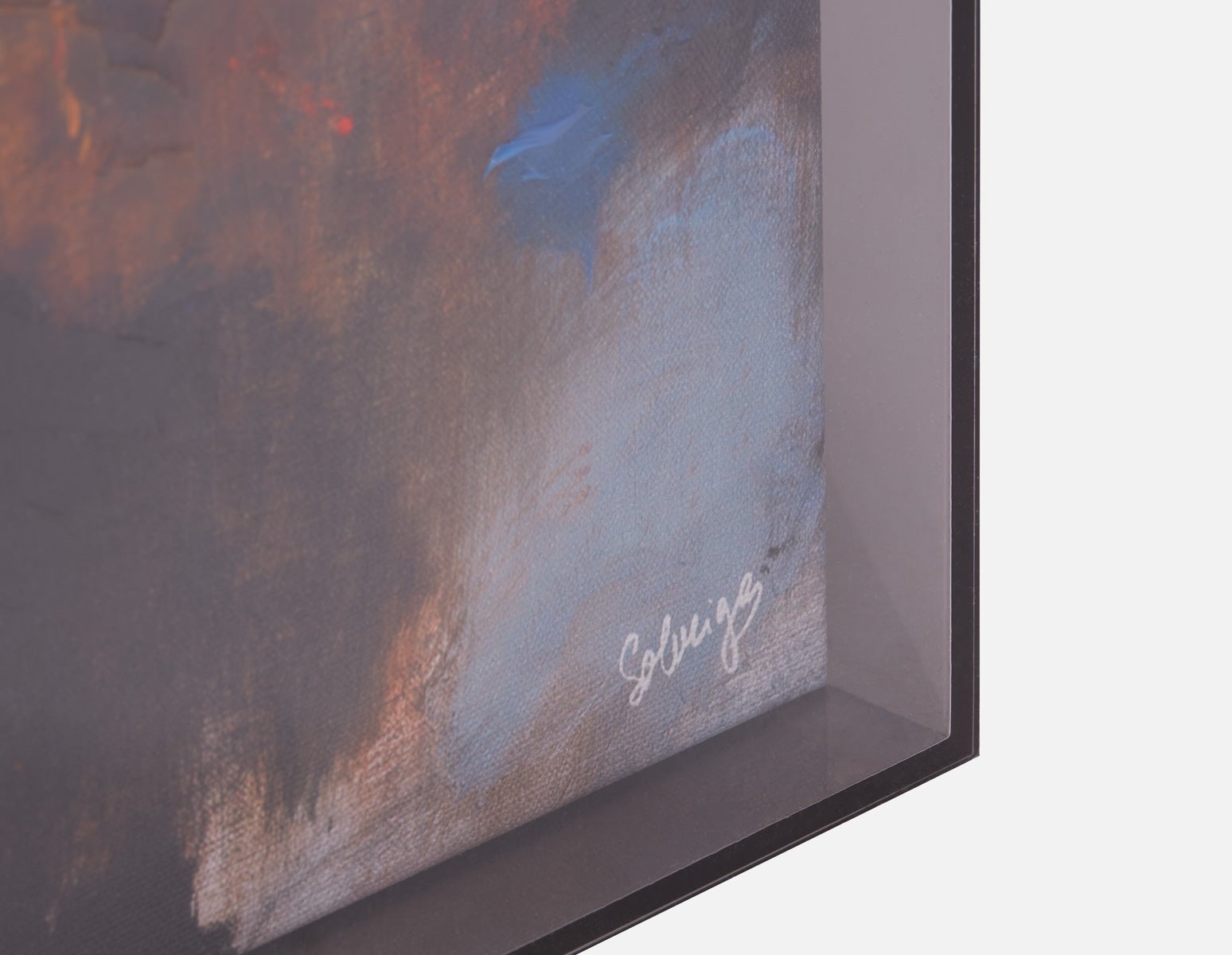 NOVA acrylic shadow box art 85 x 85 cm undefined