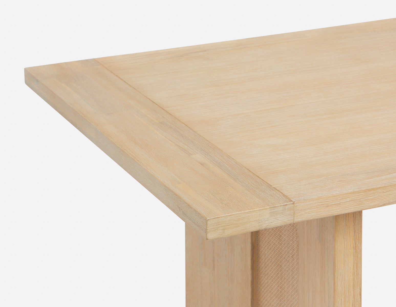 GILLIS modern farmhouse acacia wood dining table 160 cm undefined