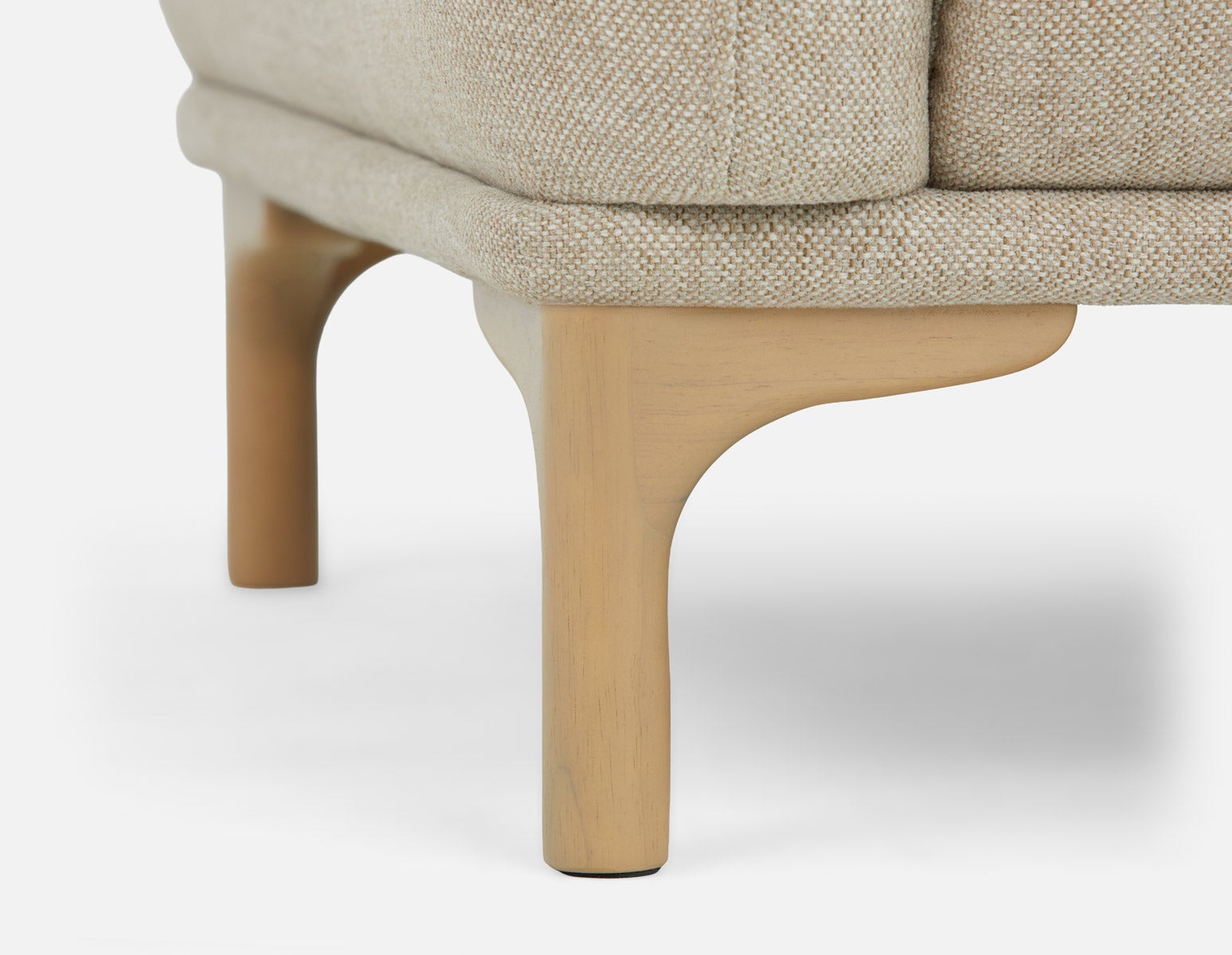 BRUX mid-century modern 3-seater sofa undefined
