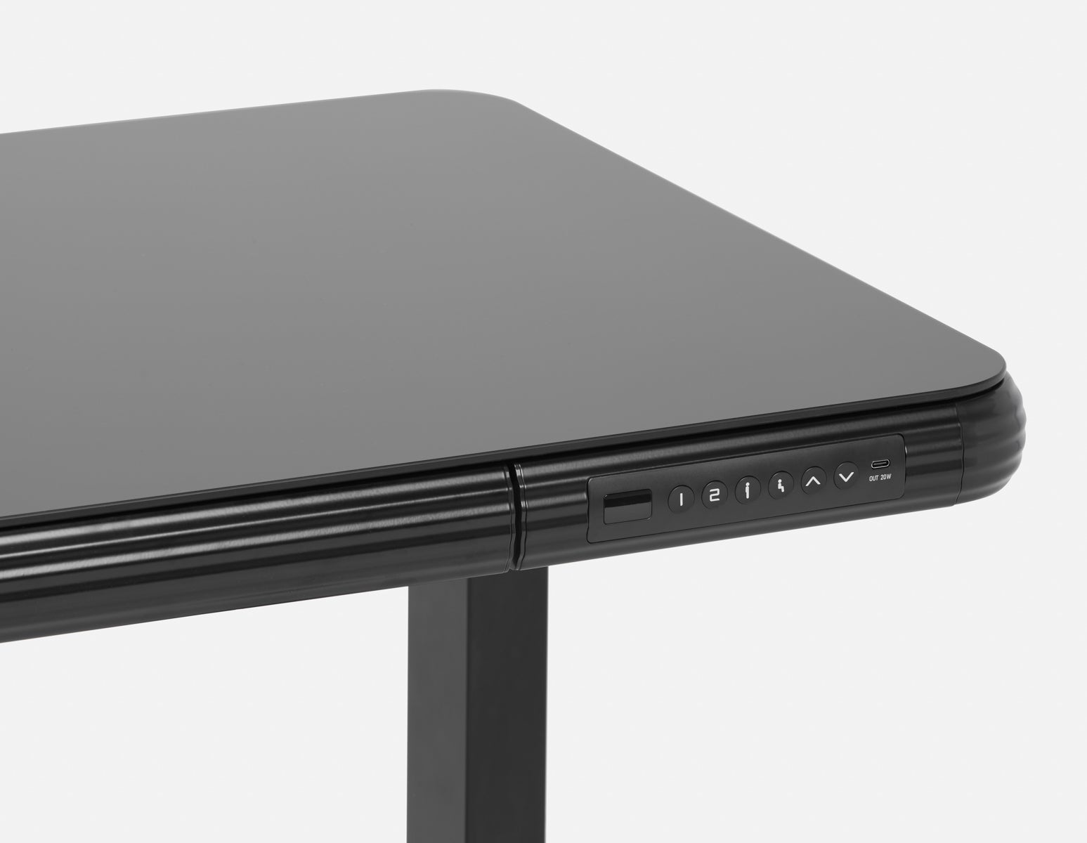 JETSON bureau électrique à moteur unique 2 niveaux 120 cm undefined