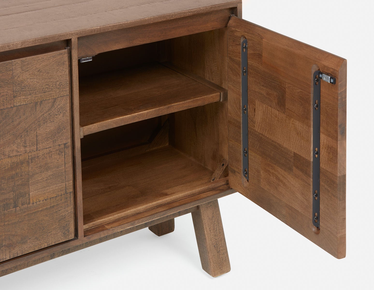 THESSALIA distressed solid mango wood sideboard undefined