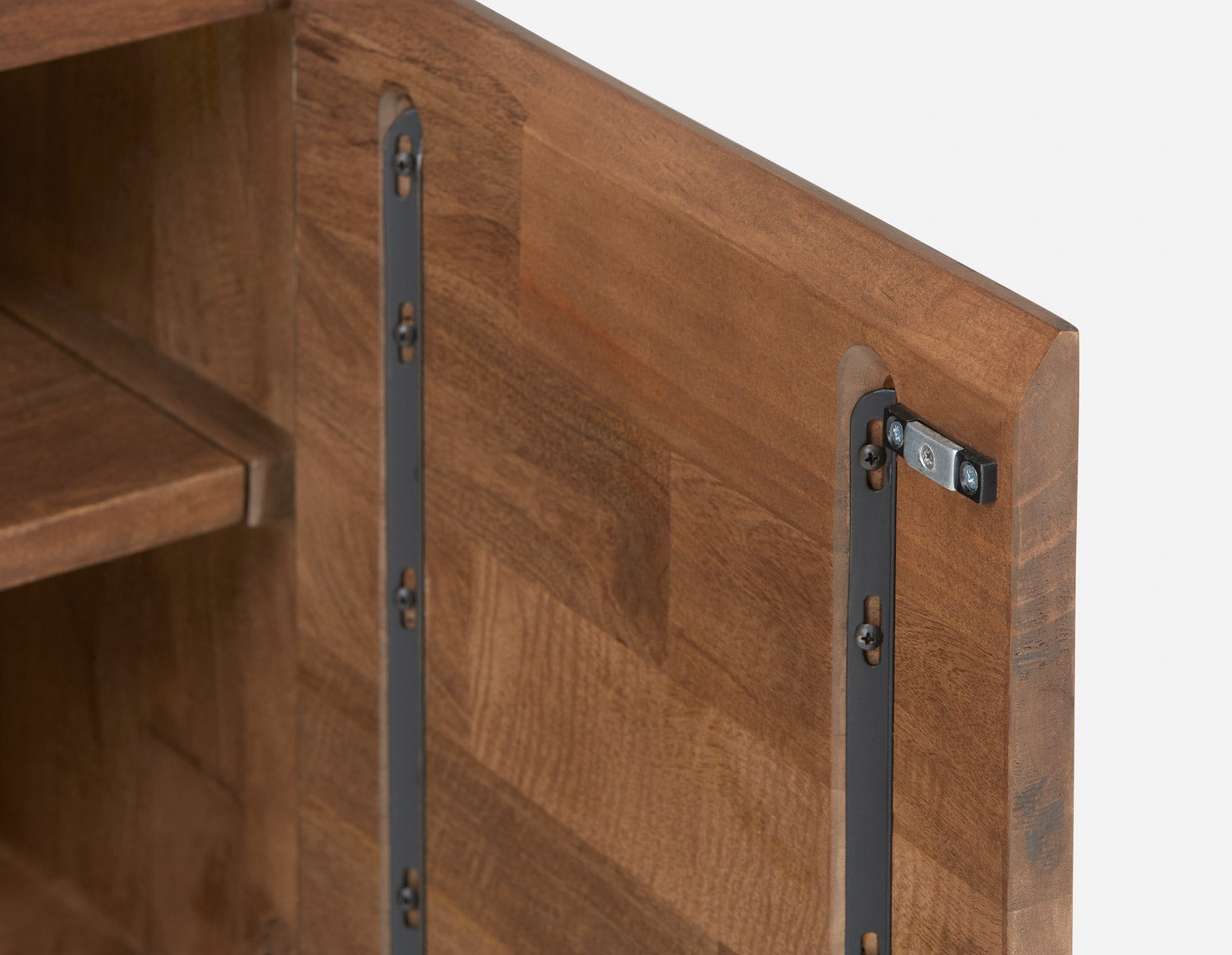 THESSALIA distressed solid mango wood sideboard undefined